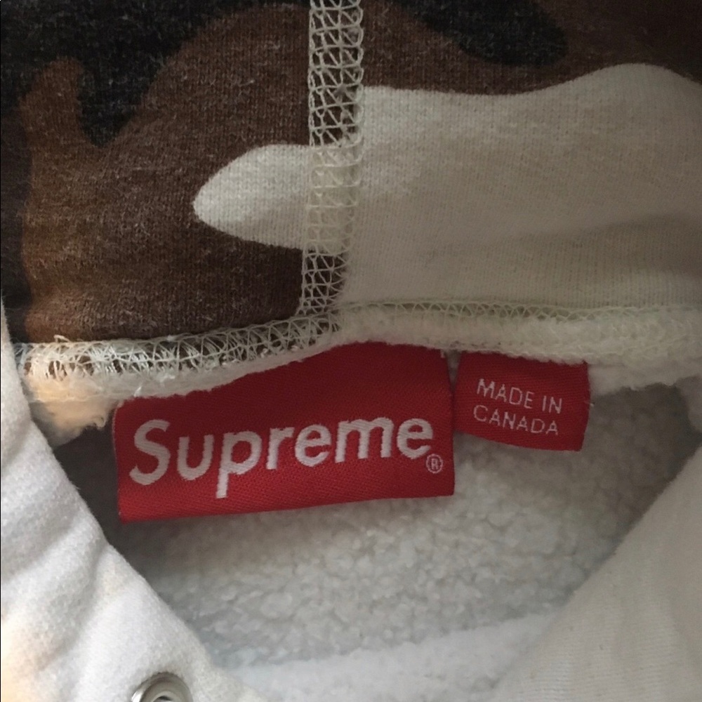 Supreme Camo Box Logo Hoodie - Picture 4 of 6